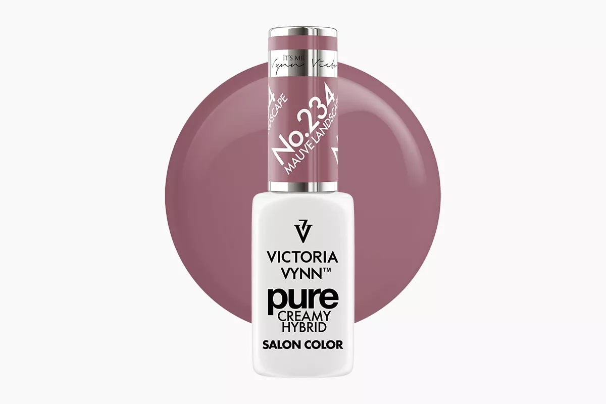 Lakier hybrydowy Victoria Vynn Pure Creamy Hybrid 234 Mauve Landscape