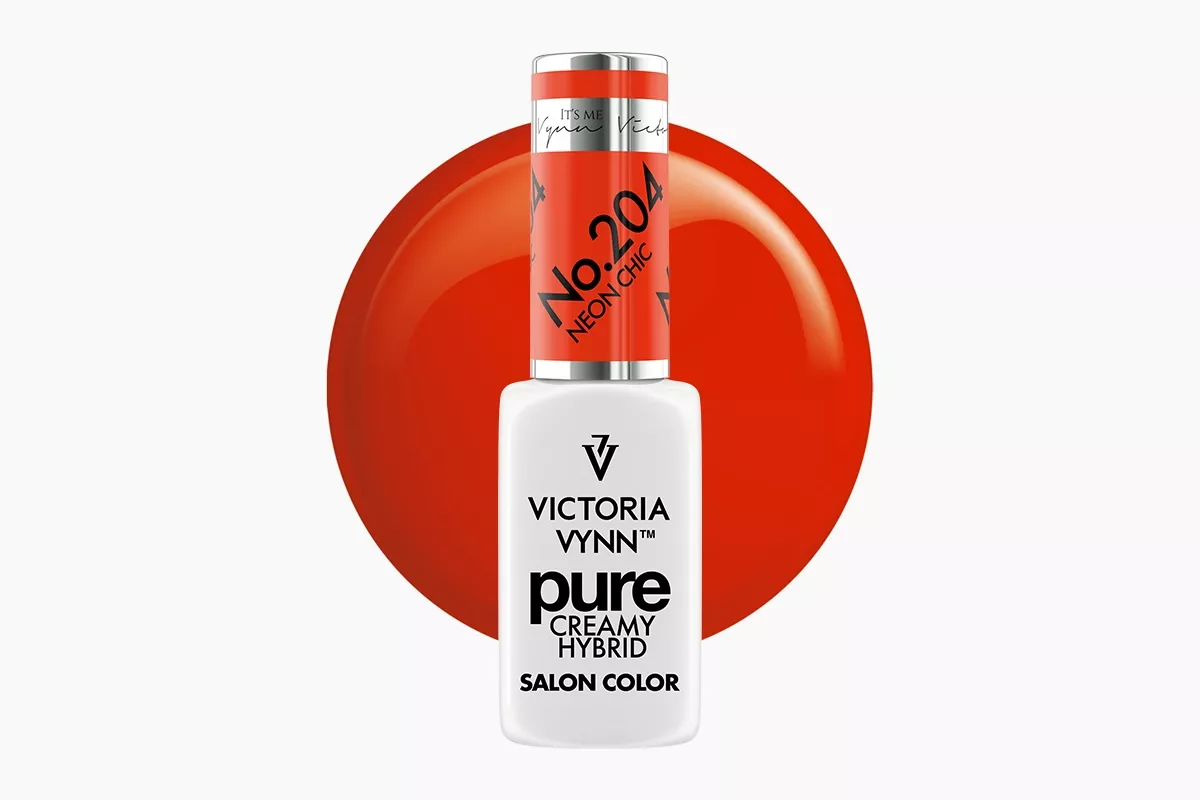 Lakier hybrydowy Victoria Vynn Pure Creamy Hybrid 204 Neon Chic