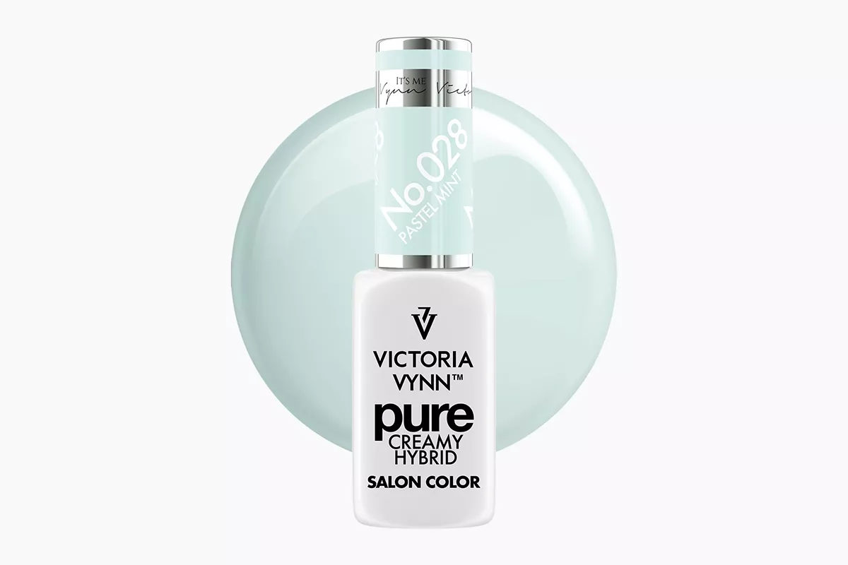 Lakier hybrydowy Victoria Vynn Pure Creamy Hybrid nr 28 Pastel Mint 8 ml