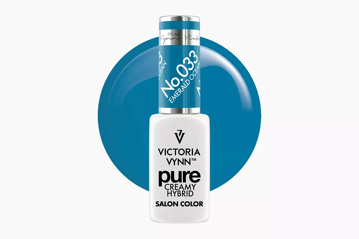 Lakier hybrydowy Victoria Vynn Pure Creamy Hybrid nr 33 Emerald Ocean 8 ml
