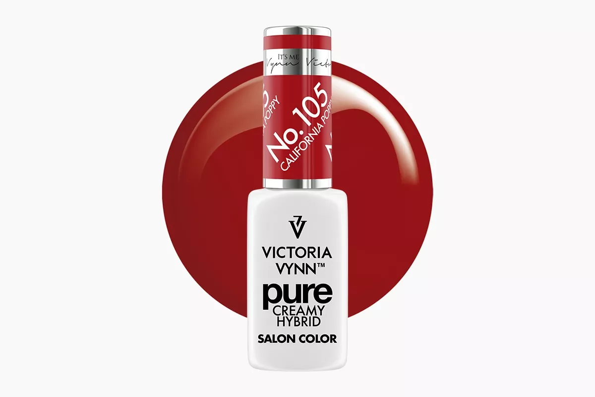 Lakier hybrydowy Victoria Vynn Pure Creamy Hybrid nr 105 California Poppy 8 ml