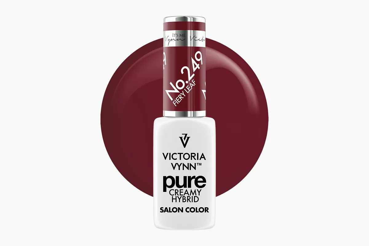 Lakier hybrydowy Victoria Vynn Pure Creamy Hybrid nr 249 Fiery Leaf 8 ml