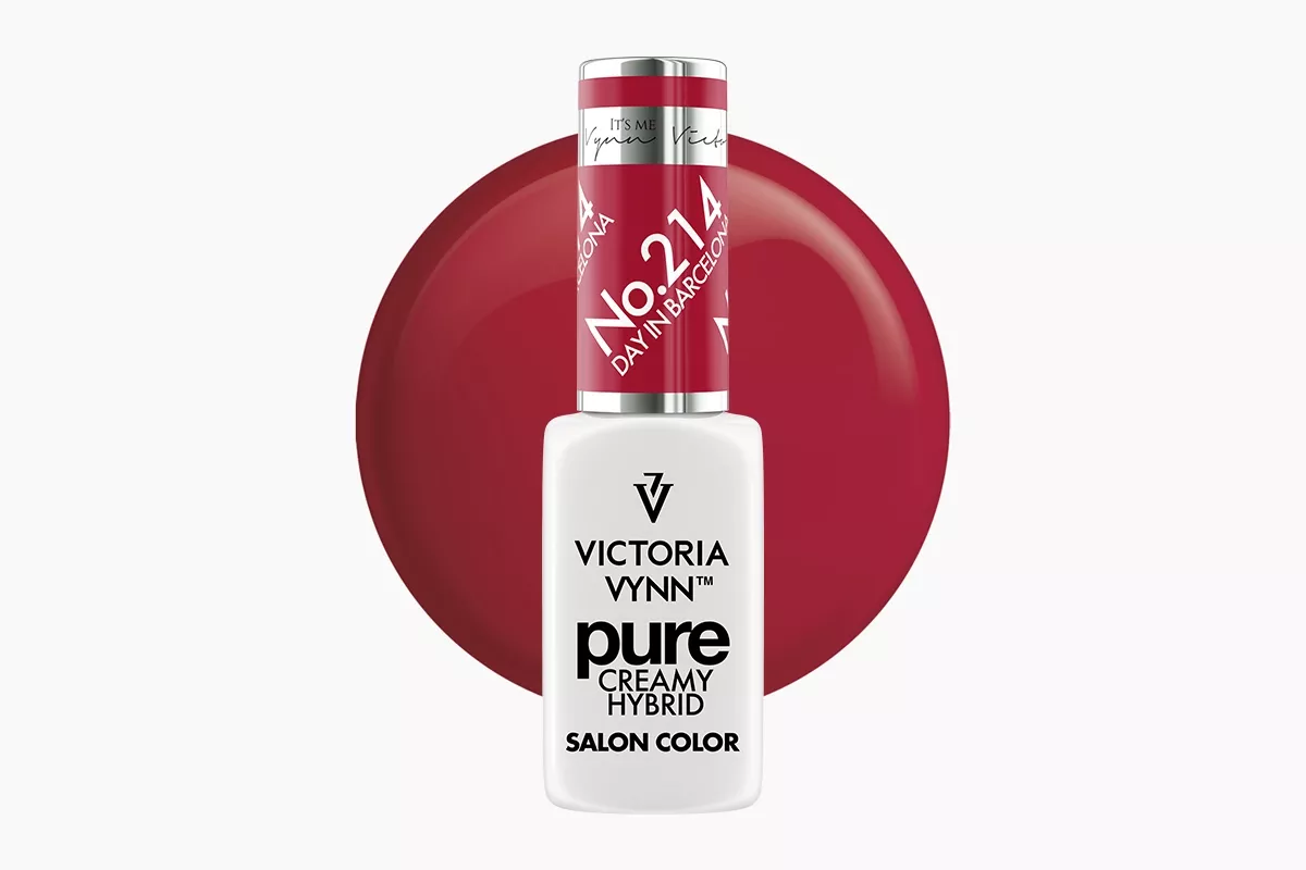 Lakier hybrydowy Victoria Vynn Pure Creamy Hybrid nr 214 Day in Barcelona 8 ml