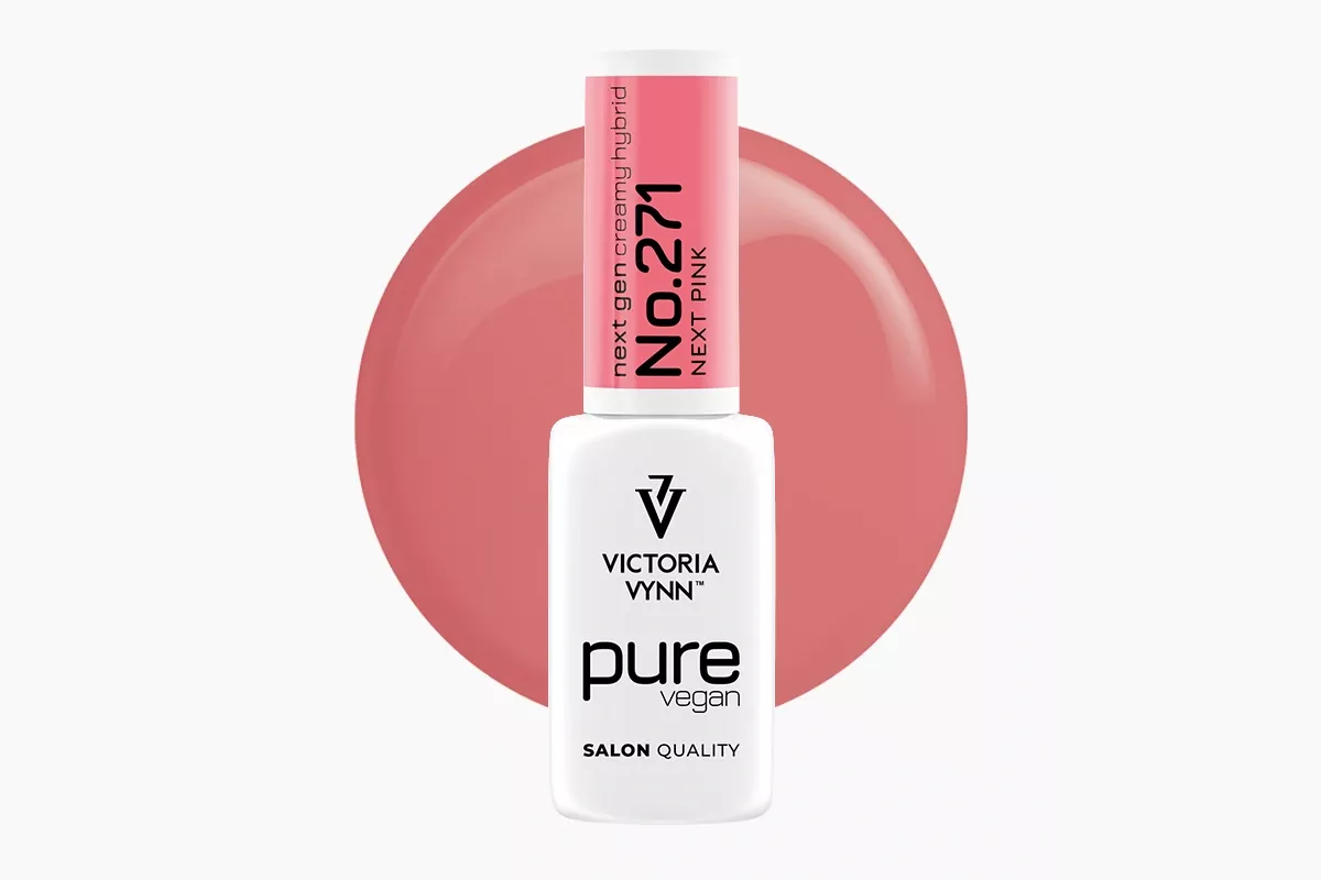 Lakier hybrydowy Victoria Vynn Pure Creamy Hybrid nr 271 Next Pink 8 ml