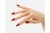 Manicure lakierem 211 Lucky Love - bardzo ciemna, stonowana czerwień na paznokciach z pełnym kryciem