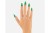 Manicure lakierem 221 Green Grass - intensywna zieleń wiosennej trawy na paznokciach