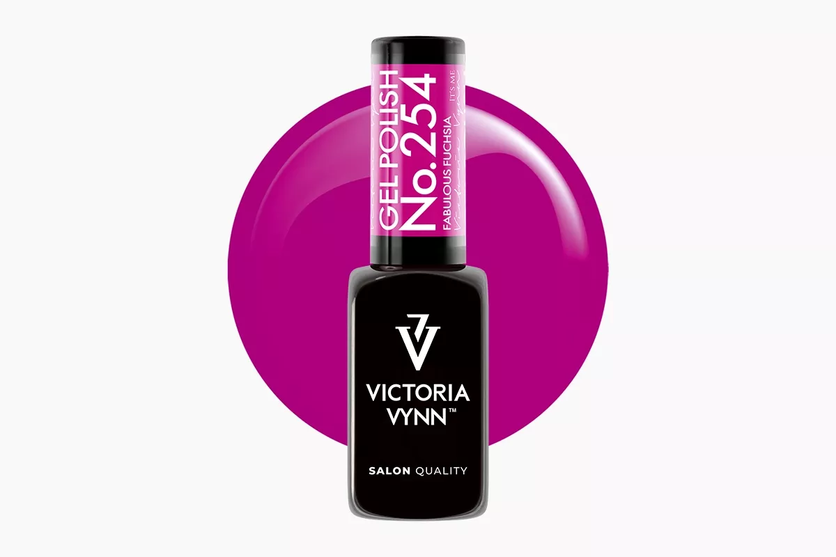Lakier hybrydowy Victoria Vynn Gel Polish No. 254 Fabulous Fuchsia 8 ml