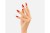 Victoria Vynn Gel Polish 255 Brick Red - ceglasta czerwień z pomarańczem, pełne krycie na paznokciach