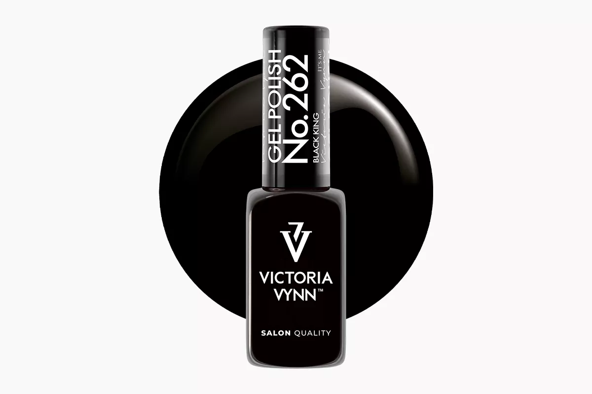 Lakier hybrydowy Victoria Vynn Gel Polish No. 262 Black King 8 ml