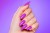 Lakier hybrydowy Victoria Vynn Gel Polish 419 Violab 8 ml - butelka nasyconego fioletu