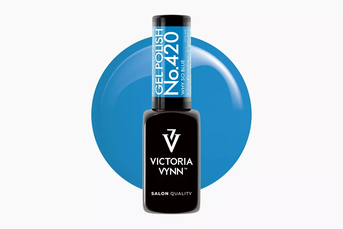 Lakier hybrydowy Victoria Vynn Gel Polish No. 420 Why so Blue 8 ml