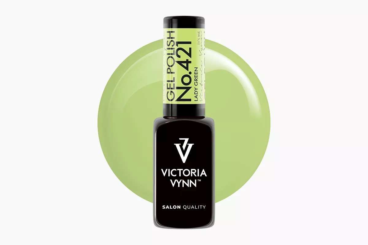 Lakier hybrydowy Victoria Vynn Gel Polish No. 421 Lady Green 8 ml