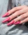 Makear NG05 NeoShine - koralowo-różowy neon z iskrzącym drobnym brokatem, swatch 8 ml
