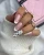 Makear lakier hybrydowy S17 Diamond - swatch srebra z wielobarwnym brokatem, zdjęcie 6, 8 ml