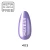 Makear 403 Glossy - swatch liliowego fioletu z opalizującym wielokolorowym flashem, 8 ml