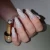 Makear lakier hybrydowy 915 White Lady - srebrno-biala iskra brokatu pod swiatlem, 8 ml