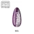 Makear lakier hybrydowy 921 Purple Dragon - swatch śliwkowego fioletu ze srebrnym brokatem, 8 ml
