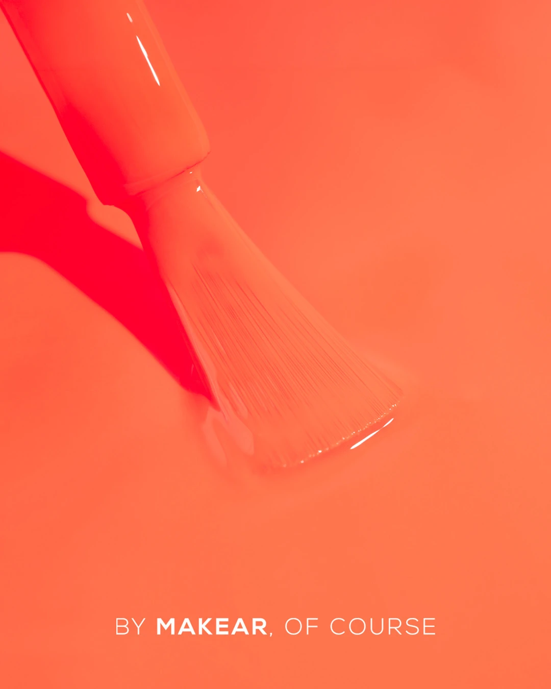 Makear N39 letni koral - manicure w ciepłym neonie