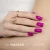 Makear lakier hybrydowy N32 neonowa magenta-purpura orchidea - zbliżenie storczykowego tonu, neon 8 ml