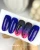 Makear lakier hybrydowy N22 kobaltowy neonowy fiolet-niebieski indygo - nocny granatowo-fioletowy manicure, neon 8 ml