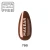 Makear lakier hybrydowy 795 Te quiero - swatch czekoladowo-rdzawego brązu na tipsie, krem pełne krycie, 8 ml HEMA FREE