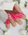 Stylizacja paznokci Claresa Tropical Escape 3 - rozowy manicure z arbuzami