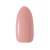 Claresa Nude Glow Gummy Nude 1 - swatch półtransparentnego, mleczno-różowego lakieru hybrydowego na tipie