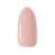 Claresa Nude Glow Gummy Nude 3 - swatch półtransparentnego, brzoskwiniowo-różowego lakieru hybrydowego na tipie