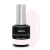 Acrylic Bottle Gel Milky Pink 15 ml - akrylożel w butelce z aplikatorem i owalny swatch mlecznego różu