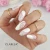 Stylizacja paznokci kolekcją Claresa Ciao Pastel! – pastelowy french z kwiatkami i cyrkonią