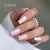 Stylizacja paznokci Claresa Cloud Pastel – perłowy french ombre w pastelach