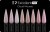 Excellent PRO Cloud Mousse - wzornik 8 odcieni linii, Marshmallows pudrowy roz