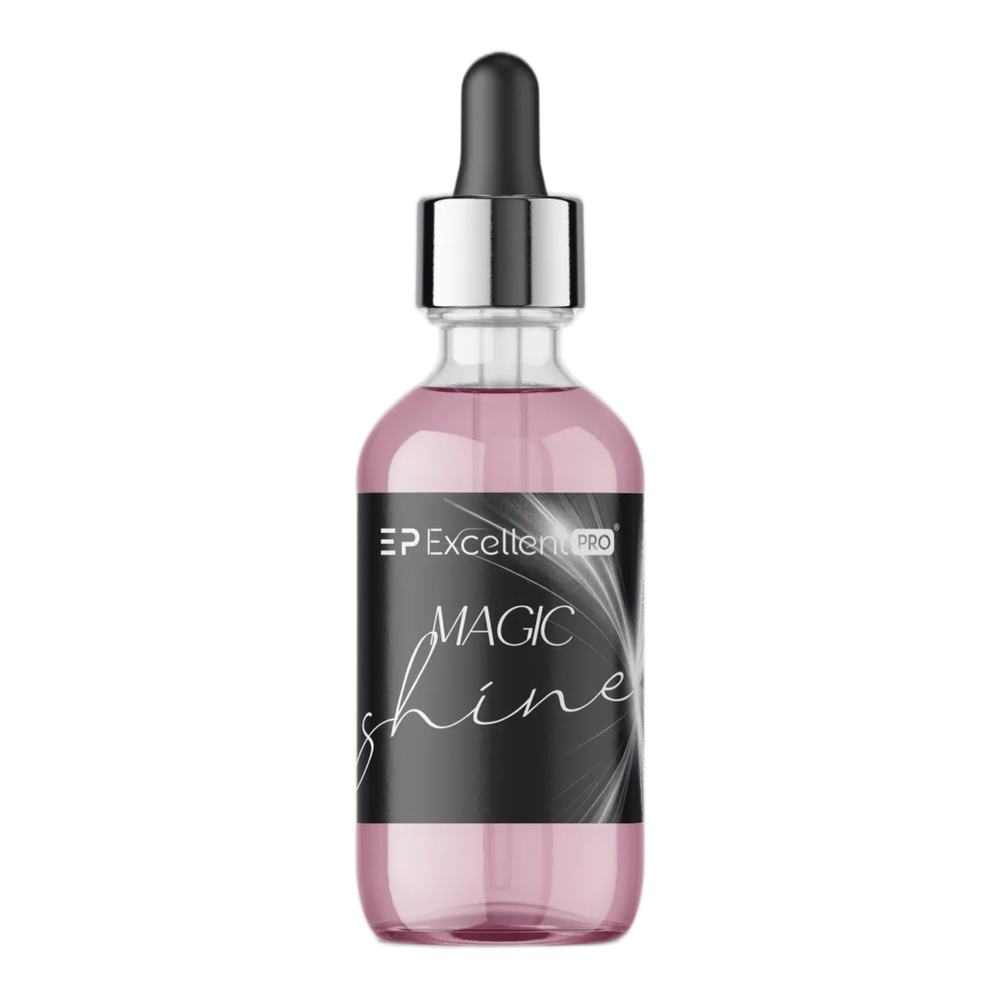Excellent PRO Magic Shine 30 ml - buteleczka z pipetą, płyn nadający połysk i usuwający lepką warstwę dyspersyjną