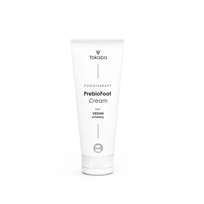 Yokaba PrebioFoot Cream 75 ml, tuba kremu do stóp z prebiotykiem
