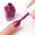 Aplikacja lakieru Yokaba 08 Charming Fushia pędzelkiem na paznokieć, fuksja