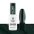 Victoria Vynn Pure Vegan Creamy Hybrid nr 282 Dusk Moss 8 ml, butelka obok paznokietnika z zielonym lakierem