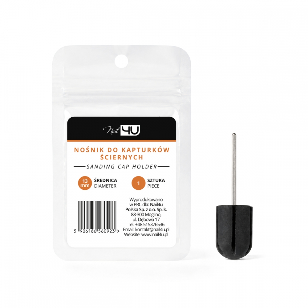Nośnik do kapturków ściernych NAIL4U 13 mm, 1 sztuka w opakowaniu