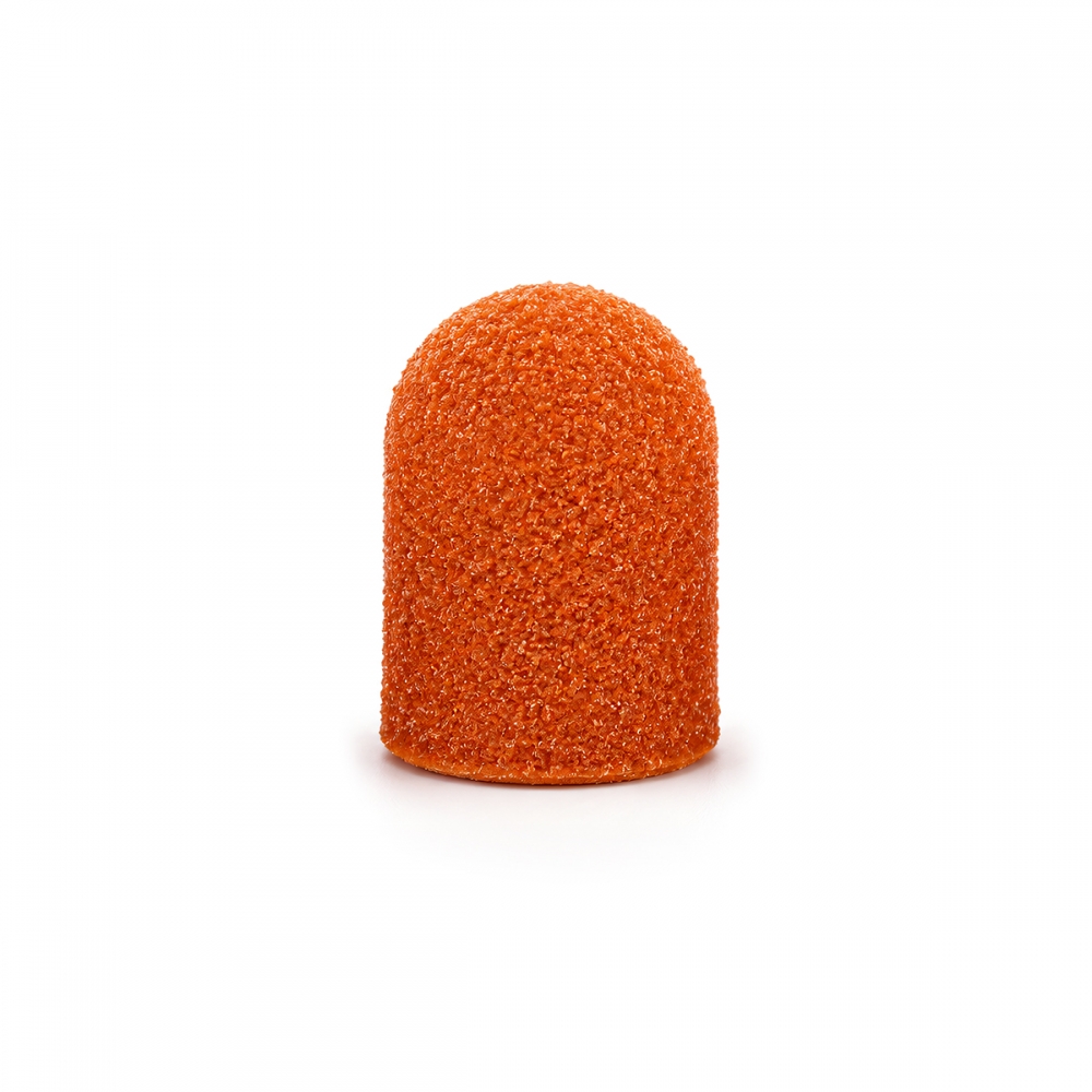 Kapturek ścierny NAIL4U 13 mm, gradacja 180, zbliżenie ziarna