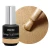 Lakier do stempli Elarto Stamp Nail Polish Champagne Shimmer 7 ml, szampański, butelka i próbka koloru z pędzelkiem