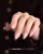 Ciemnoczerwony french wykonany French Manicure Gel Red Wine FG13 Makear