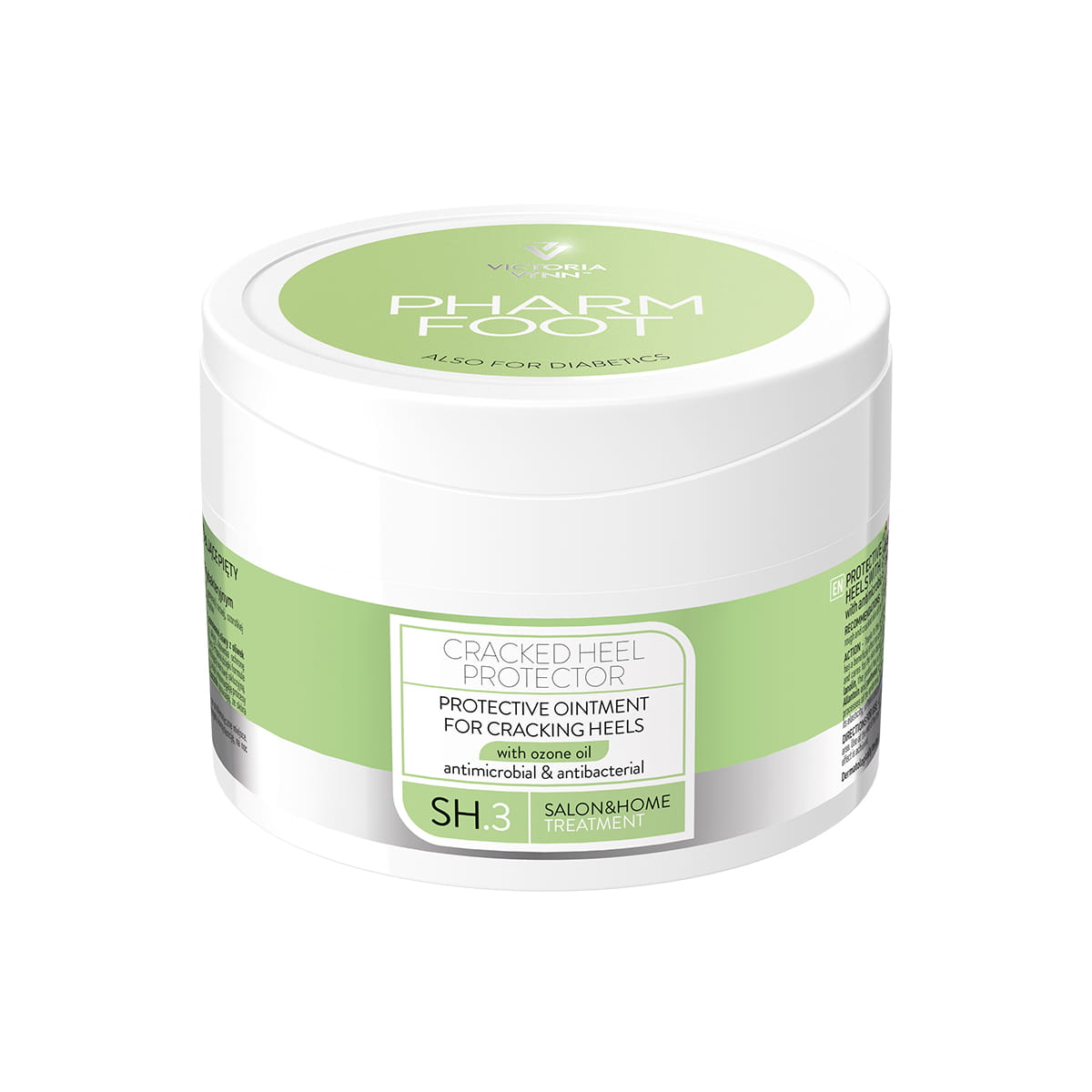 Maść ochronna na pękające pięty z oliwą ozonowaną Pharm Foot CRACKED HEEL PROTECTOR 200 ml