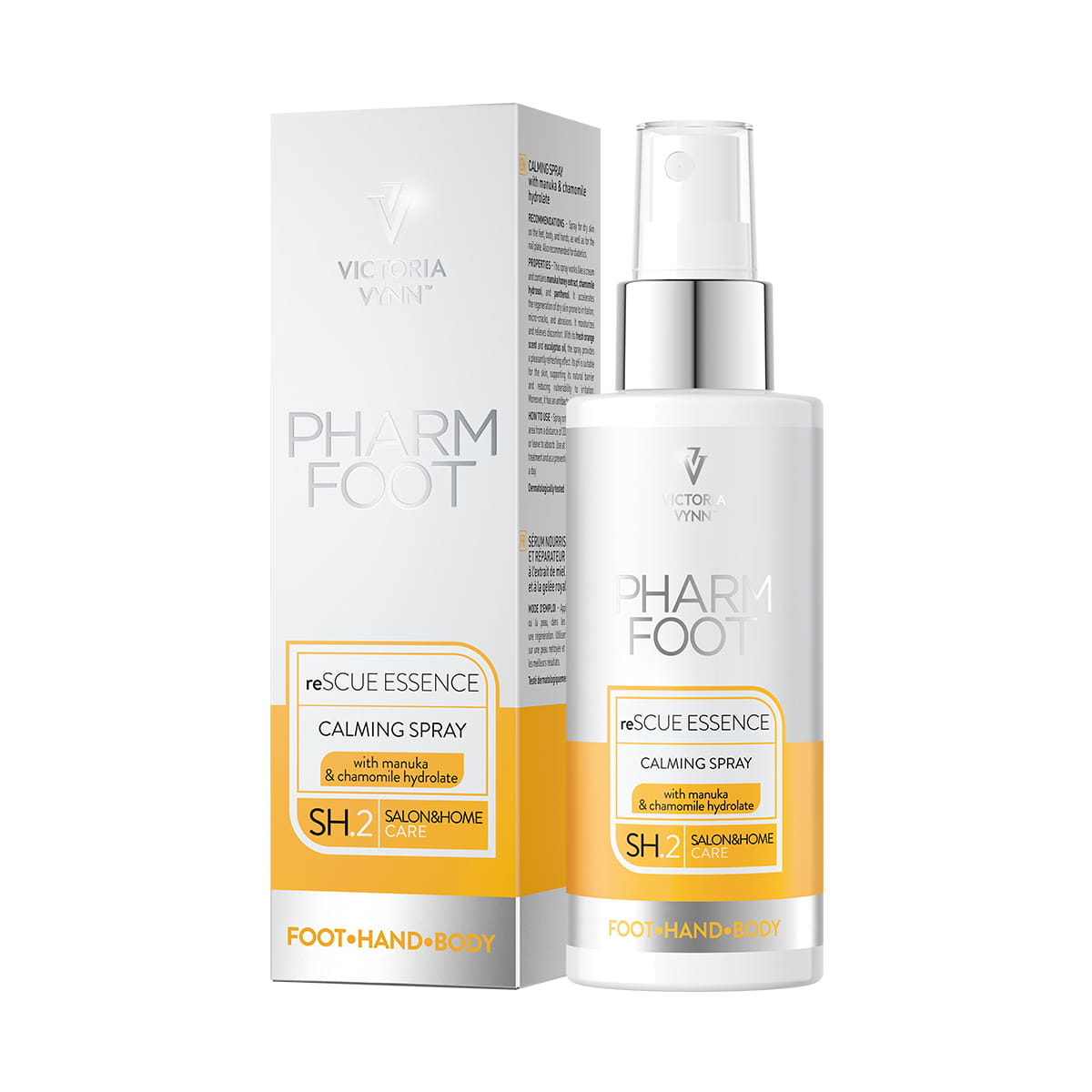 Kojący spray reSCUE ESSENCE 150 ml z kartonowym opakowaniem