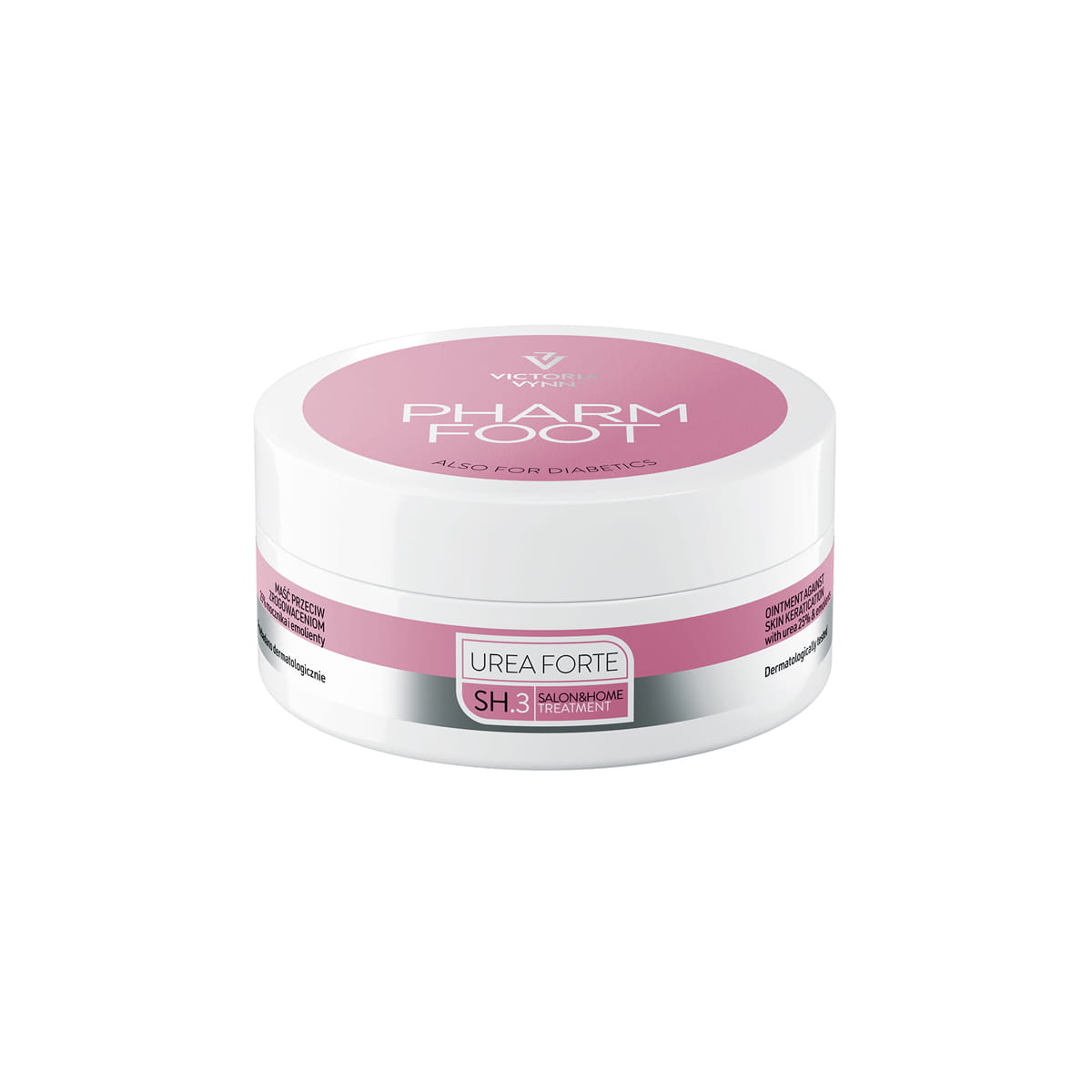 Słoik maści UREA FORTE Pharm Foot 75 ml, widok wieczka