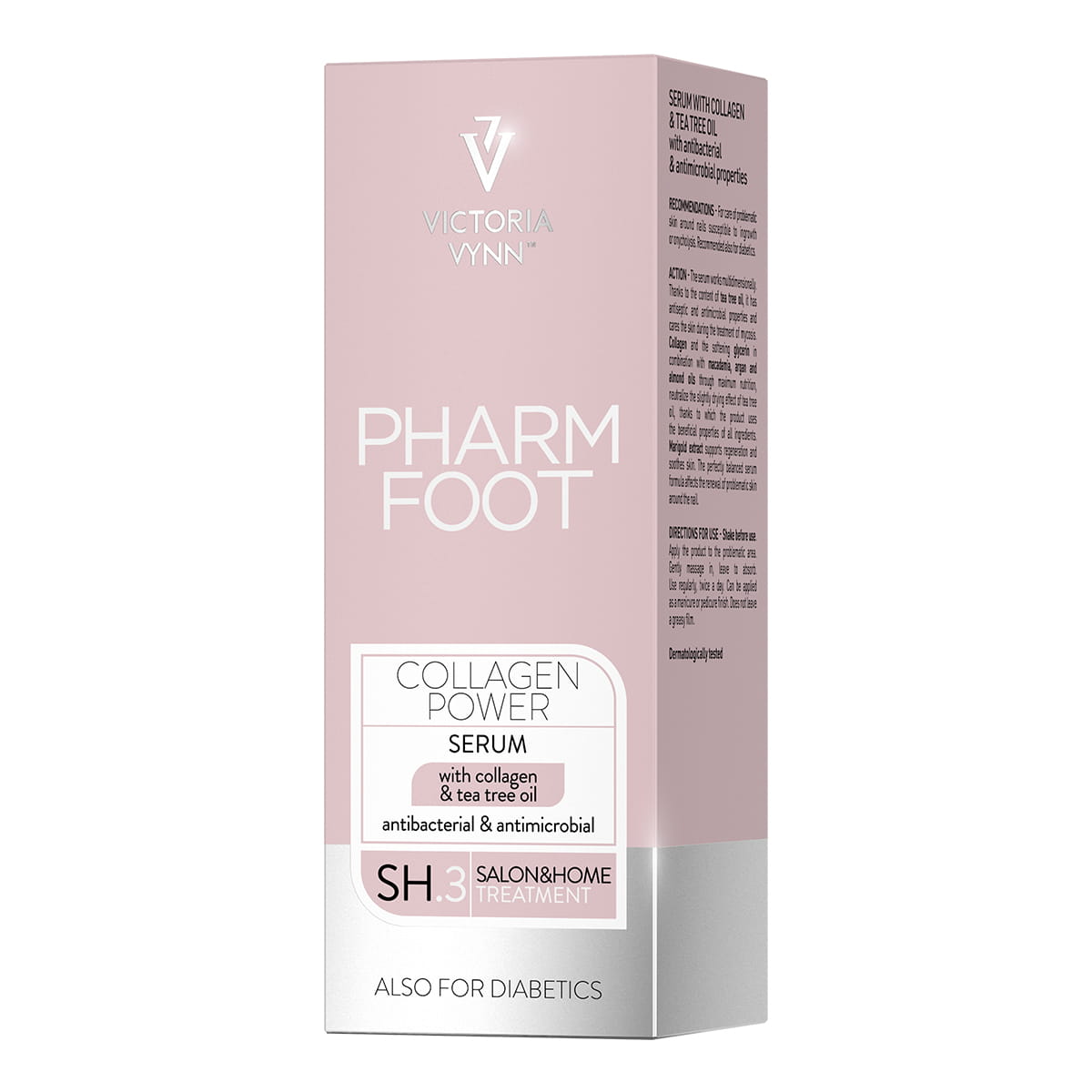 Kartonowe pudełko serum COLLAGEN POWER Pharm Foot 15 ml