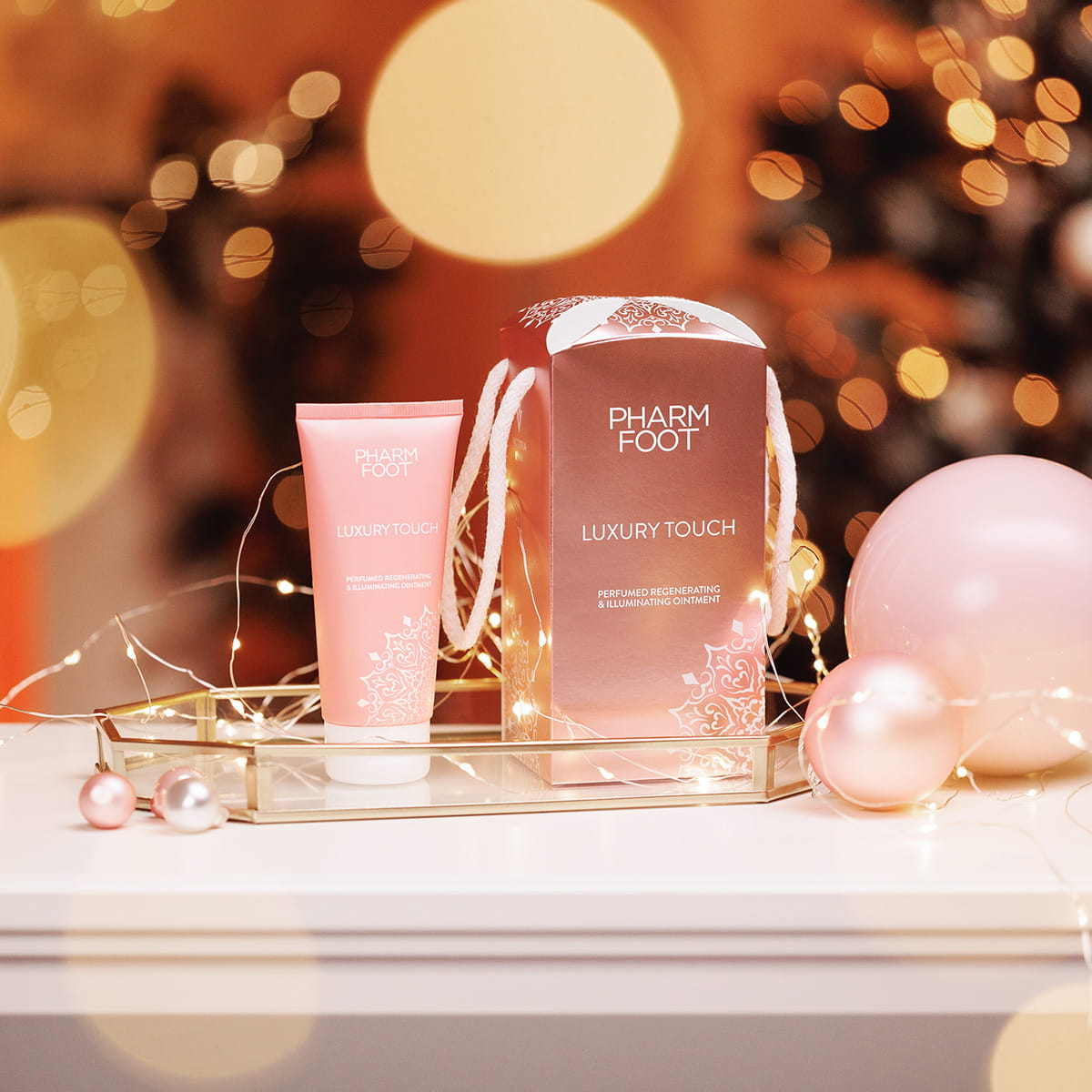 Tubka maści LUXURY TOUCH Pharm Foot 100 ml z prezentowym pudełkiem