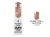 Lakier hybrydowy Victoria Vynn Pure Vegan Creamy Hybrid 229 Beige Glade 8 ml, butelka i wzornik koloru na tipsie
