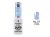 Lakier hybrydowy Victoria Vynn Pure Creamy Hybrid 117 Sky Blue 8 ml, butelka i wzornik koloru na tipsie