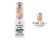 Lakier hybrydowy Victoria Vynn Pure Creamy Hybrid 230 Sandy Dune 8 ml, butelka i wzornik koloru na tipsie