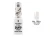 Lakier hybrydowy Victoria Vynn Pure Creamy Hybrid 198 Neat Attire 8 ml, butelka i wzornik koloru na tipsie