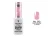 Lakier hybrydowy Victoria Vynn Pure Creamy Hybrid 010 Pink Glamour 8 ml, butelka i wzornik koloru na tipsie